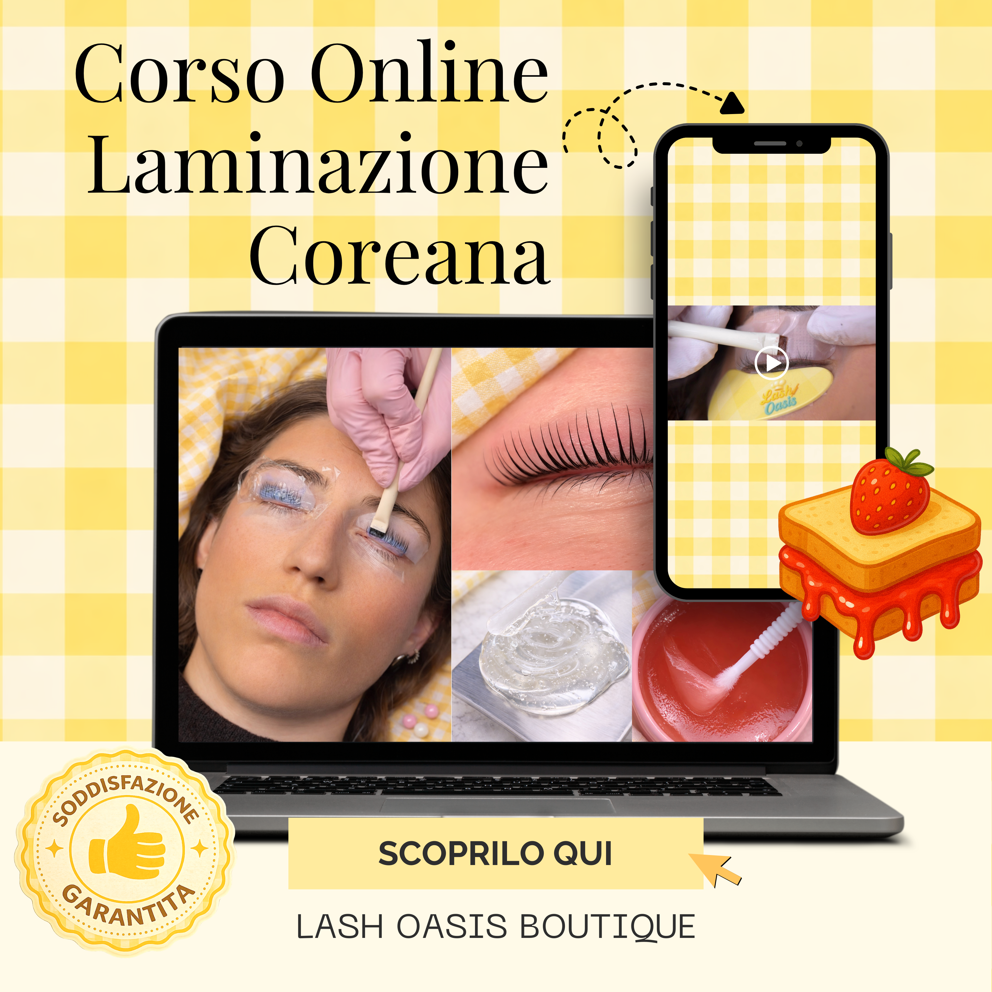Corso Online Laminazione Coreana ~ KIT IN OMAGGIO!